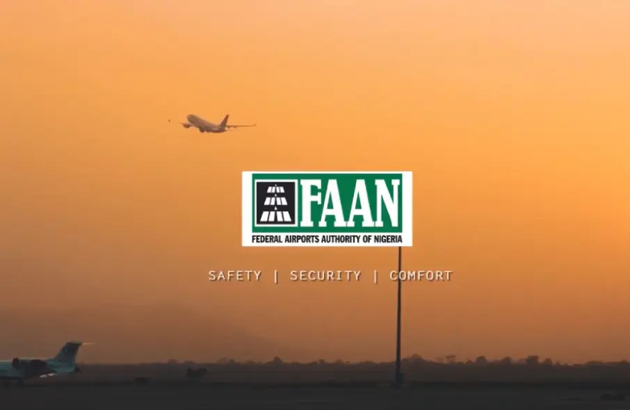 A picture in the Thai with FAAN logo.